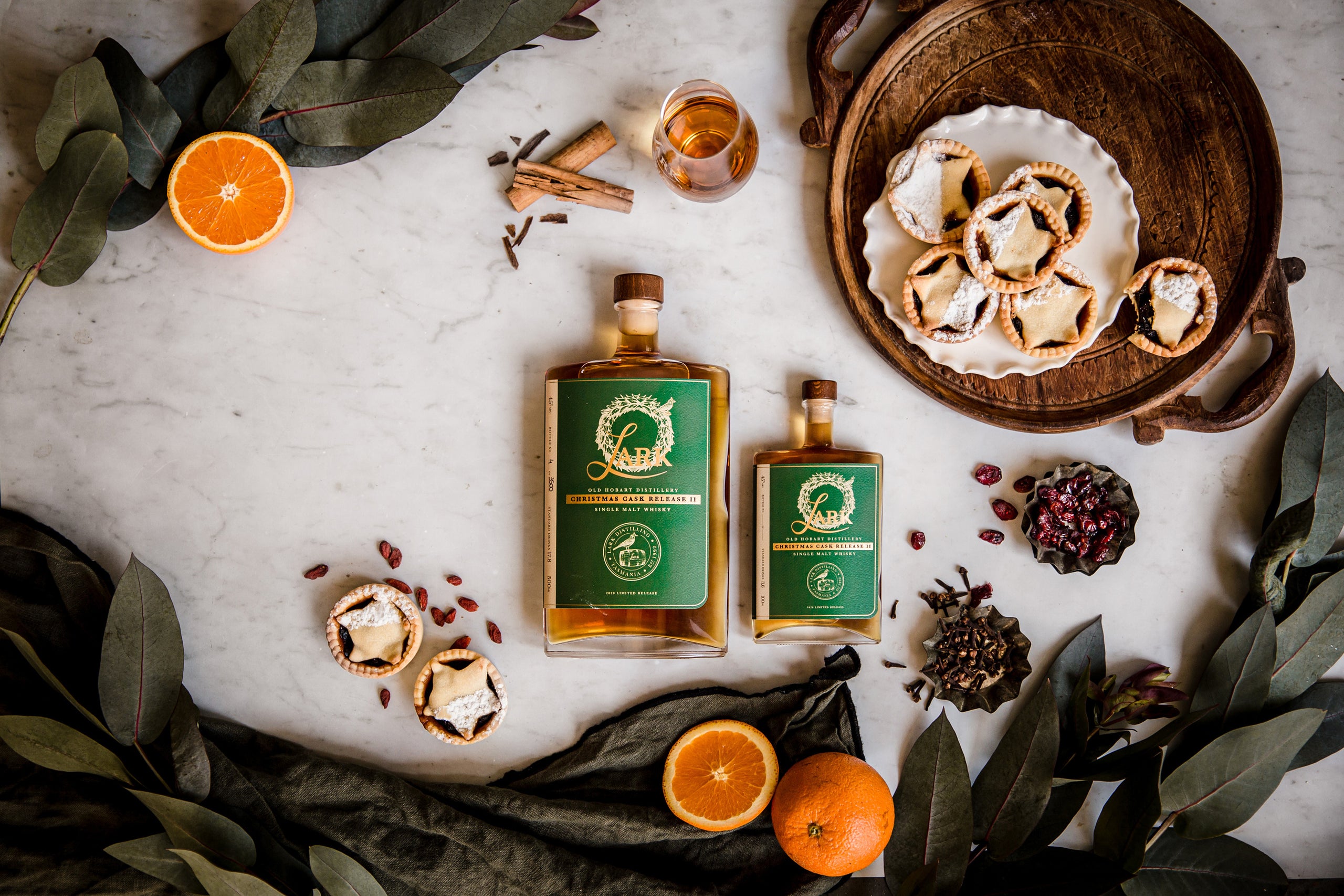 Lark Distilling launches Christmas Cask II, a single malt whisky full of festive spirit