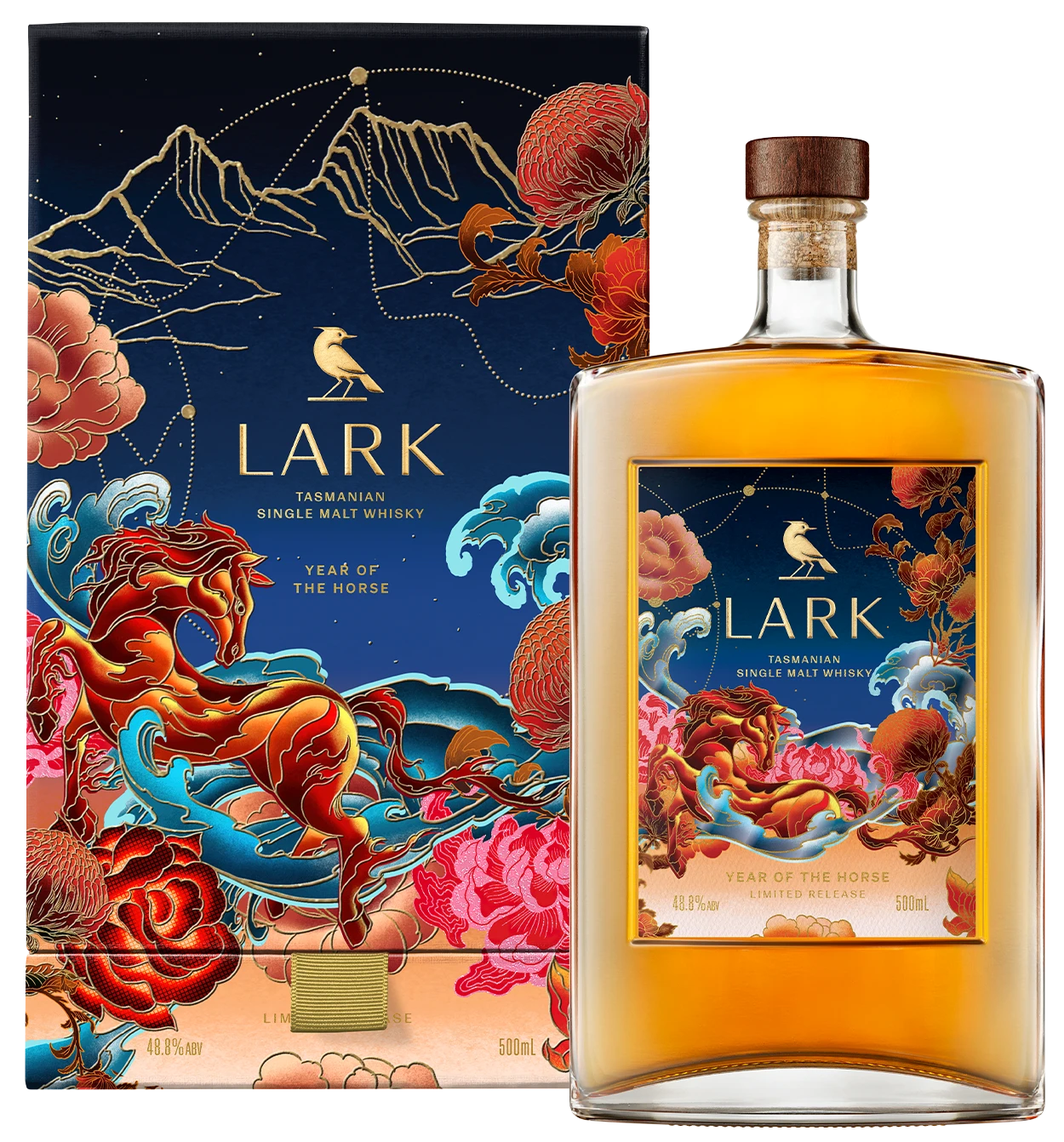 LARK YEAR OF THE HORSE ウイスキー 500ml The Year of The Horse - Limited Release – LARK Distillery