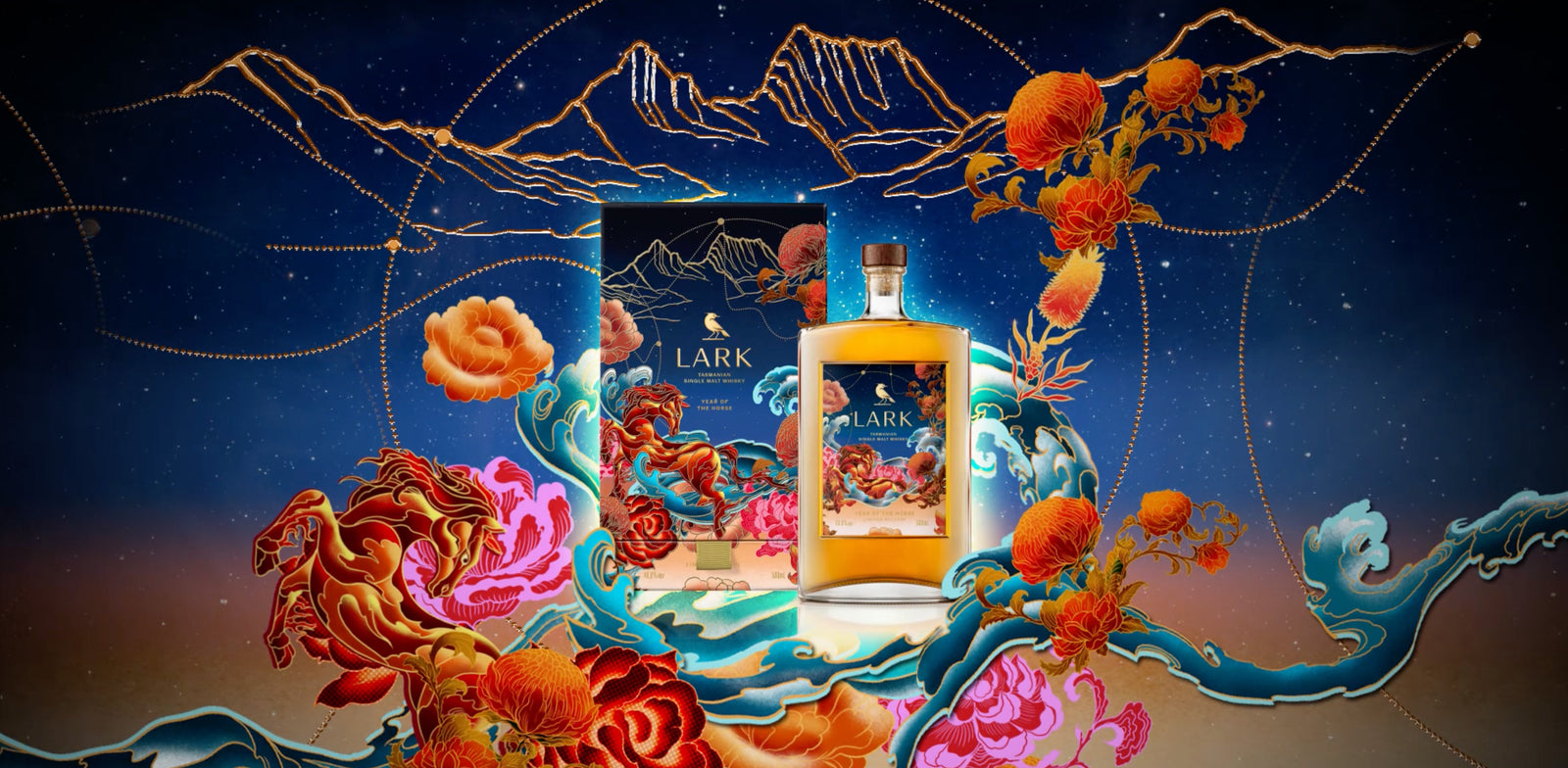 LARK Fire Horse 2026 Limited Edition Single Malt – LARK Distillery