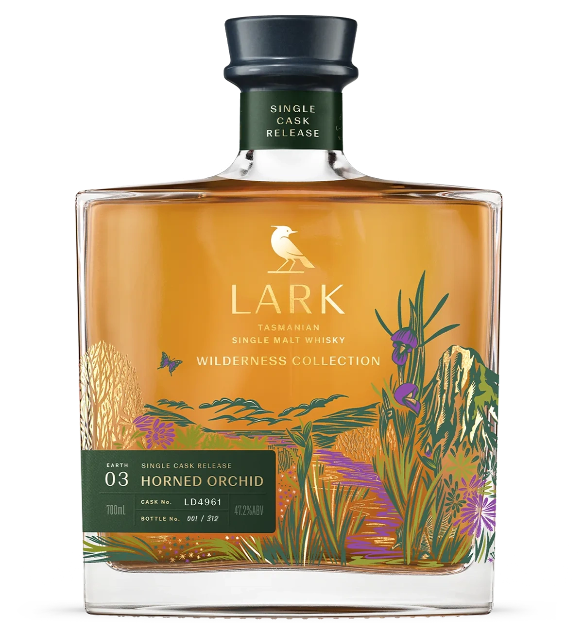 Earth 03 - The Horned Orchid Single Cask Release – LARK Distillery